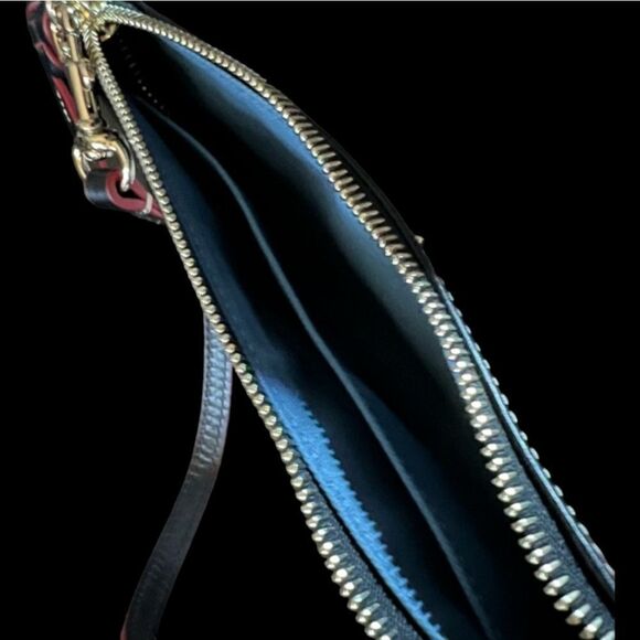 Disney Parks Food & Wine Festival Dooney & Bourke Wristlet Mickey & Minnie Mouse - Picture 2 of 6